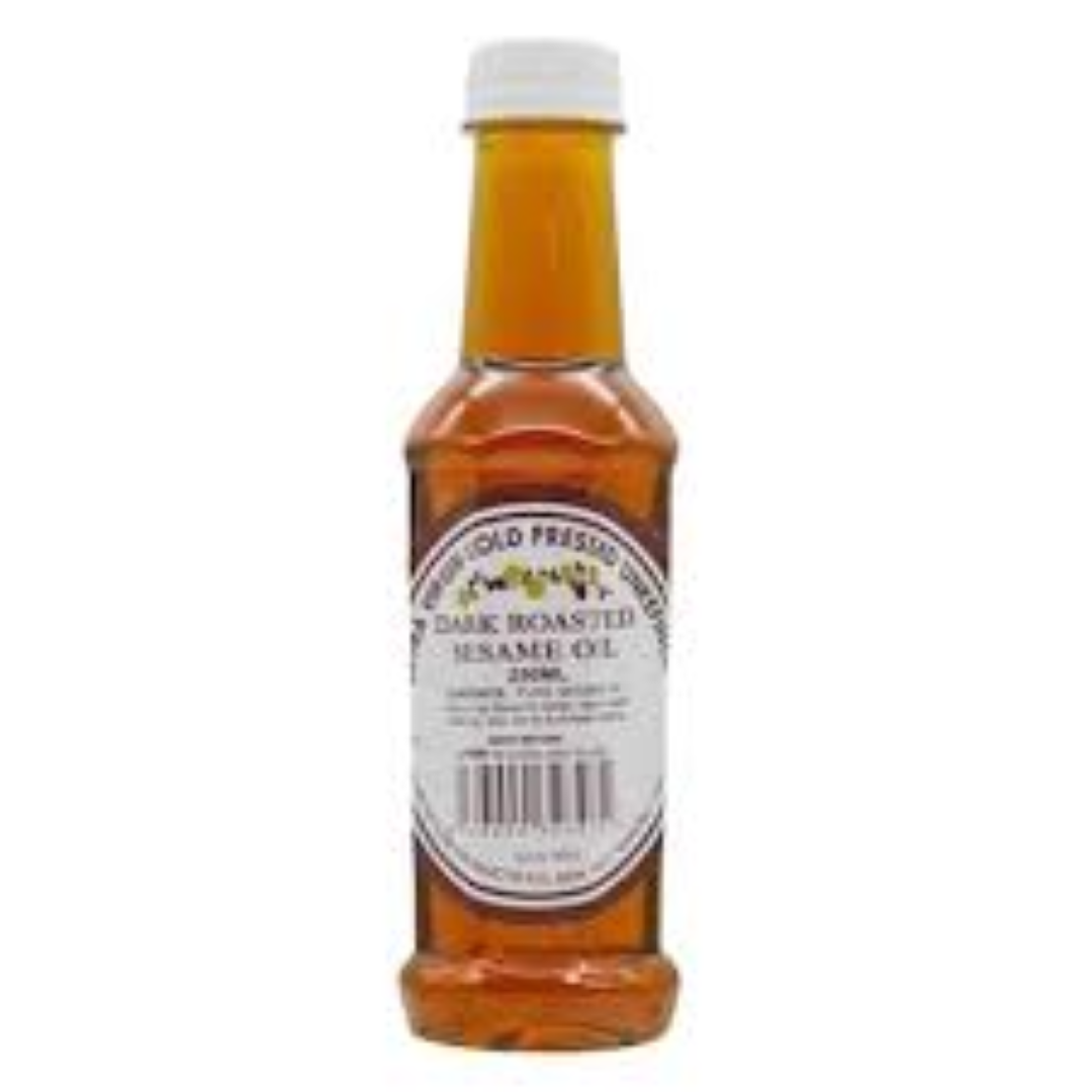 PURE ROASTED SESAME OIL DARK 250ML